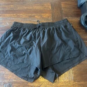 Black Athletic Shorts x 3